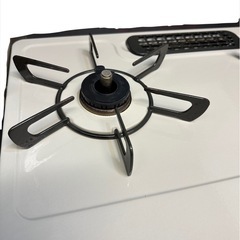【ガスコンロ　2口＋グリル付き】　LPの画像