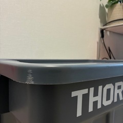 THOR Large Totes 75L グレー　コンテナ 　の画像