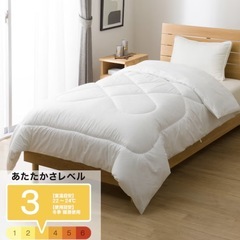 美品　抗菌防臭掛ふとん シングル　ニトリの画像