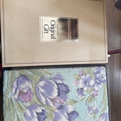 未使用 タオルケットギフト箱入り 2点まとめの画像