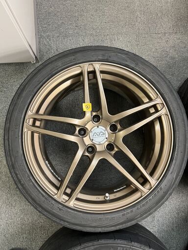 ヨコハマ　AVS　モデル5　17インチ/17×8J　タイヤ255/45R17 4本セット