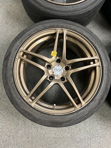 ヨコハマ　AVS　モデル5　17インチ/17×8J　タイヤ255/45R17 4本セット