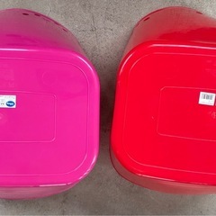 【新品未使用品】ミッキーミニー★やわらかバケツ  大容量★2点セットの画像