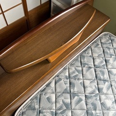 お話中◆シングルベッド マットレスの画像