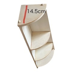 アンティークコーナーシェルフの画像