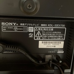液晶テレビの画像