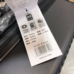 ジモティ割引有★【ジャングルジャングル岸和田店】新品 kevala スーツケース Mサイズ 65L ブラック 南大阪 岸和田市 貝塚市 泉佐野市 和泉市 忠岡町 熊取町の画像