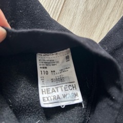 ユニクロ極暖ヒートテック１１０センチ２枚の画像