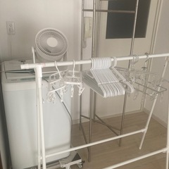 洗濯機、サーキュレーター、布団干しなどの画像