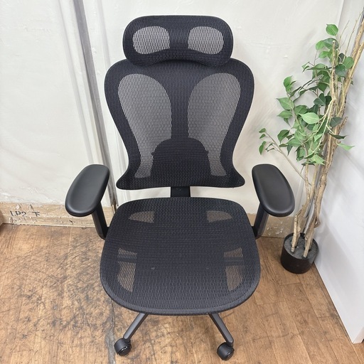 I372 ? 美品♪ オフィスチェア PCチェア ⭐ クリーニング済