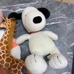 ぬいぐるみ(カービィ、スヌーピー、ドナルドなど)の画像