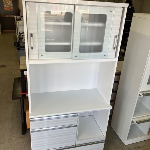 O 2602-0350 調理家電用　キッチンボード　上下分割可　キズ汚れ有り