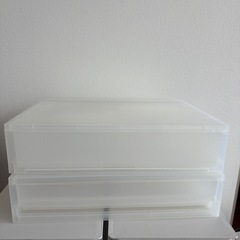 ★無印良品MUJI★収納ケース2コの画像