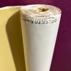 壁紙　アウトレット品　RE55303   8m　織物柄　イエローの画像