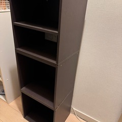 使用感あるカラーボックスの画像