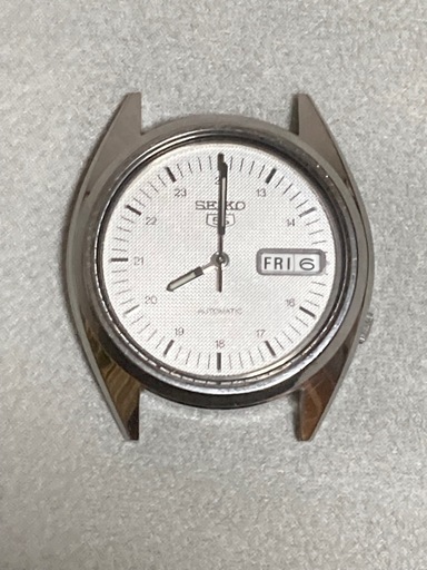 SEIKO5 腕時計 自動巻  シルバー 7S26-3040