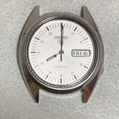 
SEIKO5 腕時計 自動巻  シルバー 7S26-3040の画像