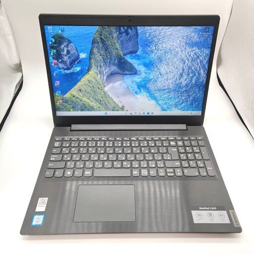 第8世代i7 バッテリ◎ フルHD 15.6 レノボ ノートPC ideapad L340 Core i7-8565U windows11 pro 8GB SSD256GB カメラ オフィス C550