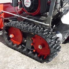 西川町発”🔴オーレック除雪機、極上品、高齢者からの引き取り品です、ユキオスより押すようです、セル付き女性にも簡単、近県200km位配送可能の画像