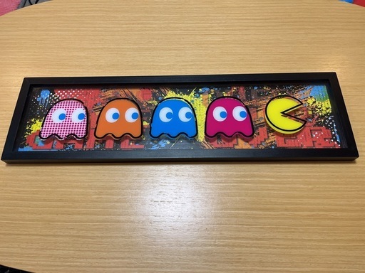 パックマン 90年代製 ウォールアート 壁掛けアート
