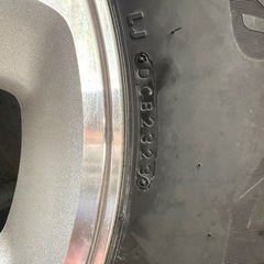 ランクル ランドクルーザー 70 純正アルミホイール スタッドレスの画像