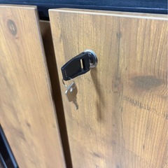 木製キャビネットの画像