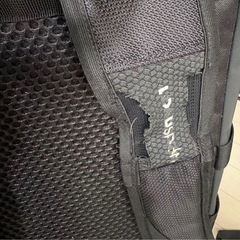 adidas 3本ライン リュック ブラック　イエロー　の画像