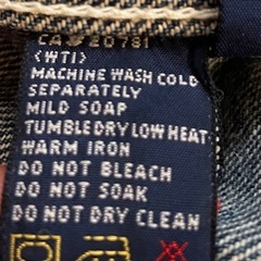 Tommy デニムジャケット🇺🇸の画像