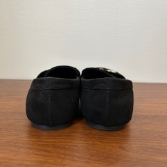 22cm シューズ　スウェード　黒　卒業式　卒園式　入学式　発表会　おでかけの画像