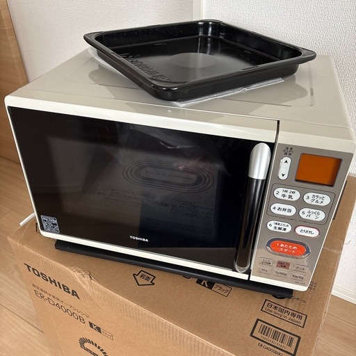 【値下げしました‼️】TOSHIBA/東芝 石窯オーブン ER-J3A(W) [アイボリーホワイト]