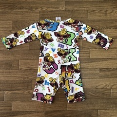 ベビー服ブランド HYSTERIC MINI（ヒステリックミニ） の長袖ロンパース FREEサイズの画像