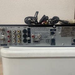 SHARP AQUOS DVDレコーダー DV-AR11｜160GB｜リモコン・配線付き｜動作品の画像