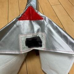 防災頭巾 入学 小学生 入園 保育園 幼稚園　シルバーの画像