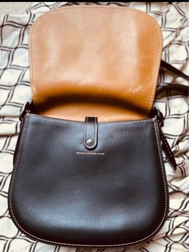 COACH コーチ ショルダーバッグ サドルバッグ グラブタンレザー ブラック 23