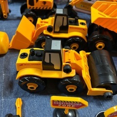 働く車　おもちゃの画像