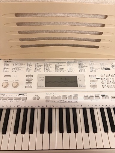 <状態良>電子ピアノ/光で教えてくれる200曲