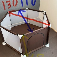 ソフトベビーサークル
の画像