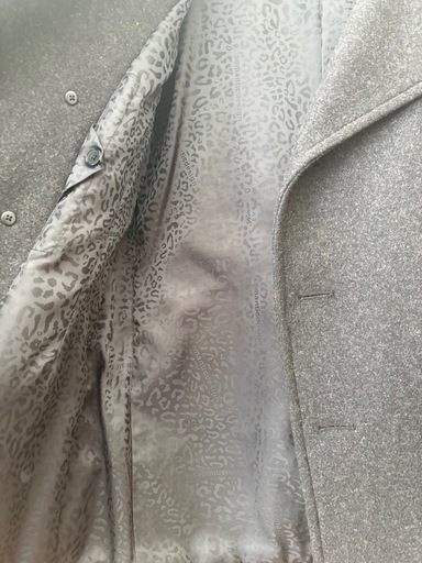 Roen Semantic Design wool coat Skull Pコート
