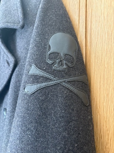Roen Semantic Design wool coat Skull Pコート
