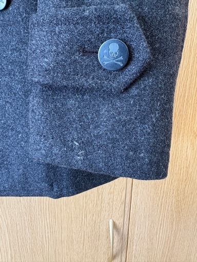 Roen Semantic Design wool coat Skull Pコート
