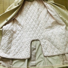 トレンチコート 
ライナー＆ベルト付　Lの画像