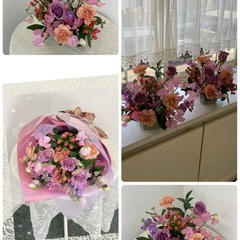 初めてでも大丈夫🎶春のアレンジメント🌸の画像