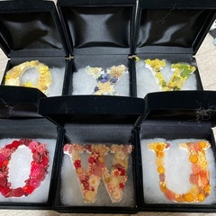 プリザーブド　アルファベットケース入りの画像