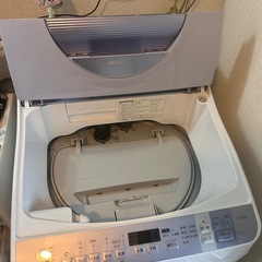 【無料】SHARP 縦型洗濯乾燥機 5.5kg 穴なし槽 ES-TX550《取りに来てくれる方限定》の画像