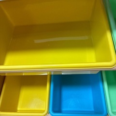 絵本棚　おもちゃ入れ　おもちゃ棚の画像