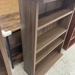 【ジモティー割引で最大15％OFF⭐️】本棚　カラーボックス　ダークブラウンの画像