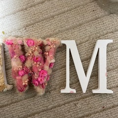 プリザーブド　小さなアルファベットの画像