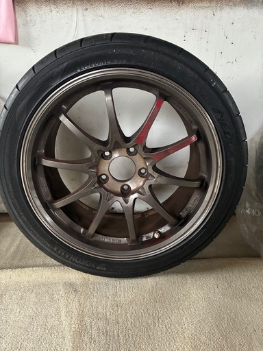 RAYS ボルクレーシング CE28 18インチ 5穴 PCD114.3 鍛造ホイール