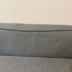 ソファ　グレー　３人用の画像