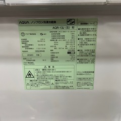 冷蔵庫　アクア　126Ｌ
の画像